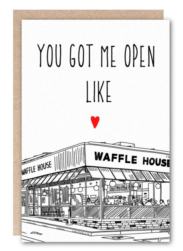 Waffle House Love Card