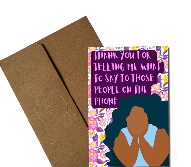"Thanks Mom" Mother's Day Card - Ivory Raine Candle Co.