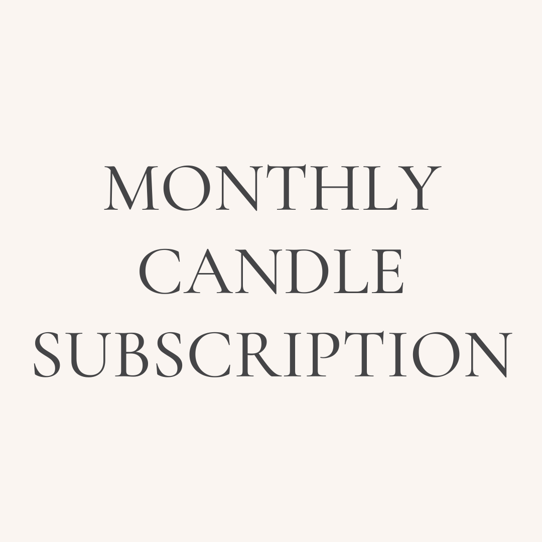 Monthly Candle Subscription - Ivory Raine Candle Co.