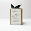 Luxury 8oz wood wick candle that smells like Lavender, Bergamot, and Cedar.