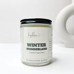 Luxury 8oz wood wick candle that smells like Cinnamon, Sugar, and Honey.