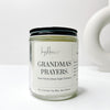 Luxury 8oz wood wick candle that smells like Sweet Potato, Brown Sugar, and Cinnamon.